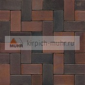 Клинкерная брусчатка MUHR Nr. 04S Rotbraun-bunt Spezial PK 52